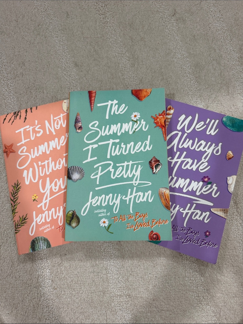 The Summer I Turned Pretty Trilogy by Jenny Han